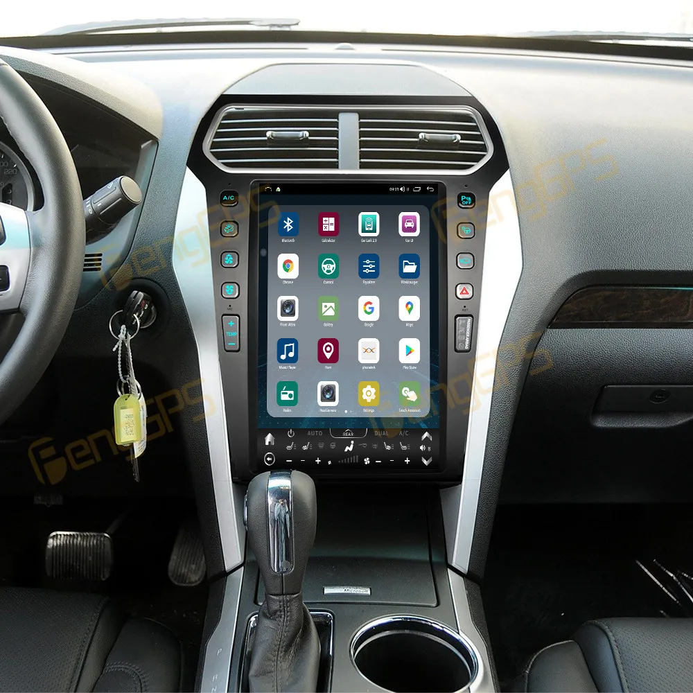 

13,6 "Android 13 автомобильный радиоприемник для Ford Explorer 2011-2019 GPS-навигация мультимедийный стереоплеер Carplay Unit сенсорный экран DSP