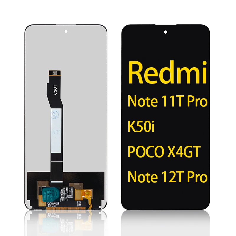 LCD Display For XIAOMI REDMI NOTE 11T Pro LCD Display Touch Screen Digitizer Assembly For K50i 12T pro LCD Screen Replacement