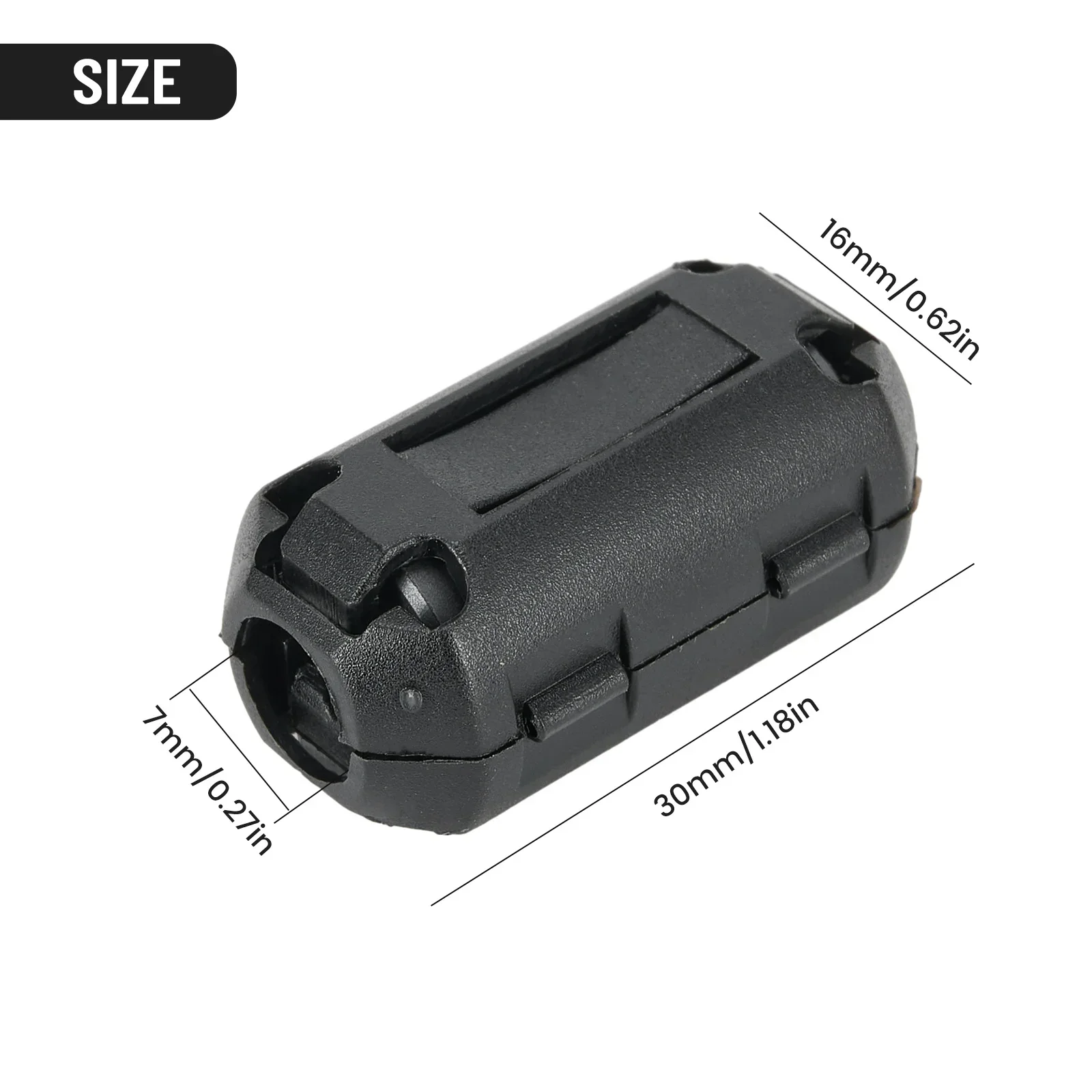 5 Stück Toroidkern Ferrit Rausch unterdrücker Filter ring Kabel clip 3,5-13mm Perle Choke Emi RFI Singal Anti-Jamming Rausch filter