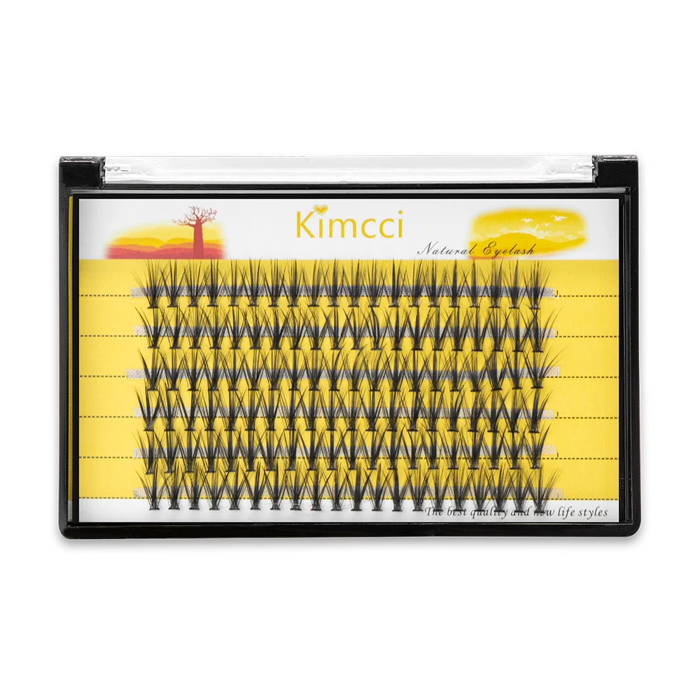 2026 New 120 Bundles Mink Eyelash Extensions 20D Cluster Lashes 3D Russian Volume Natural Faux Individual Cilia Makeup Lashes