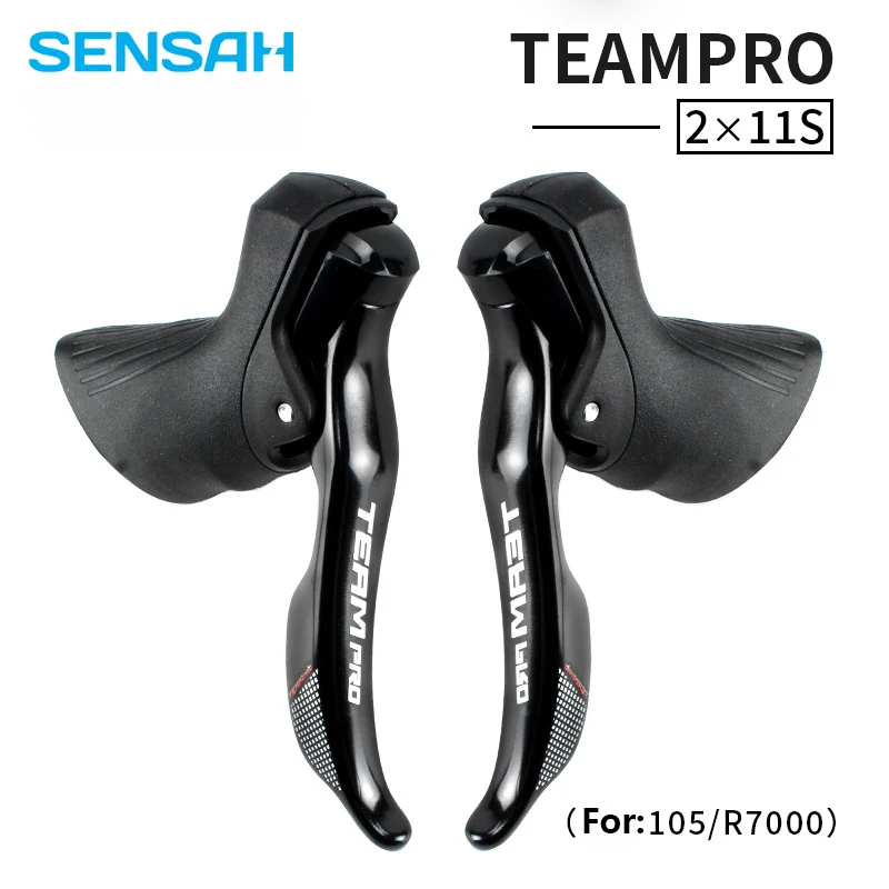 SENSAH TEAM PRO 2X11 Speed Road Bikes Shifter STI Brake Lever Road Bicycle Derailleur for Shimano 105 R7000 R8000 Cycling Parts