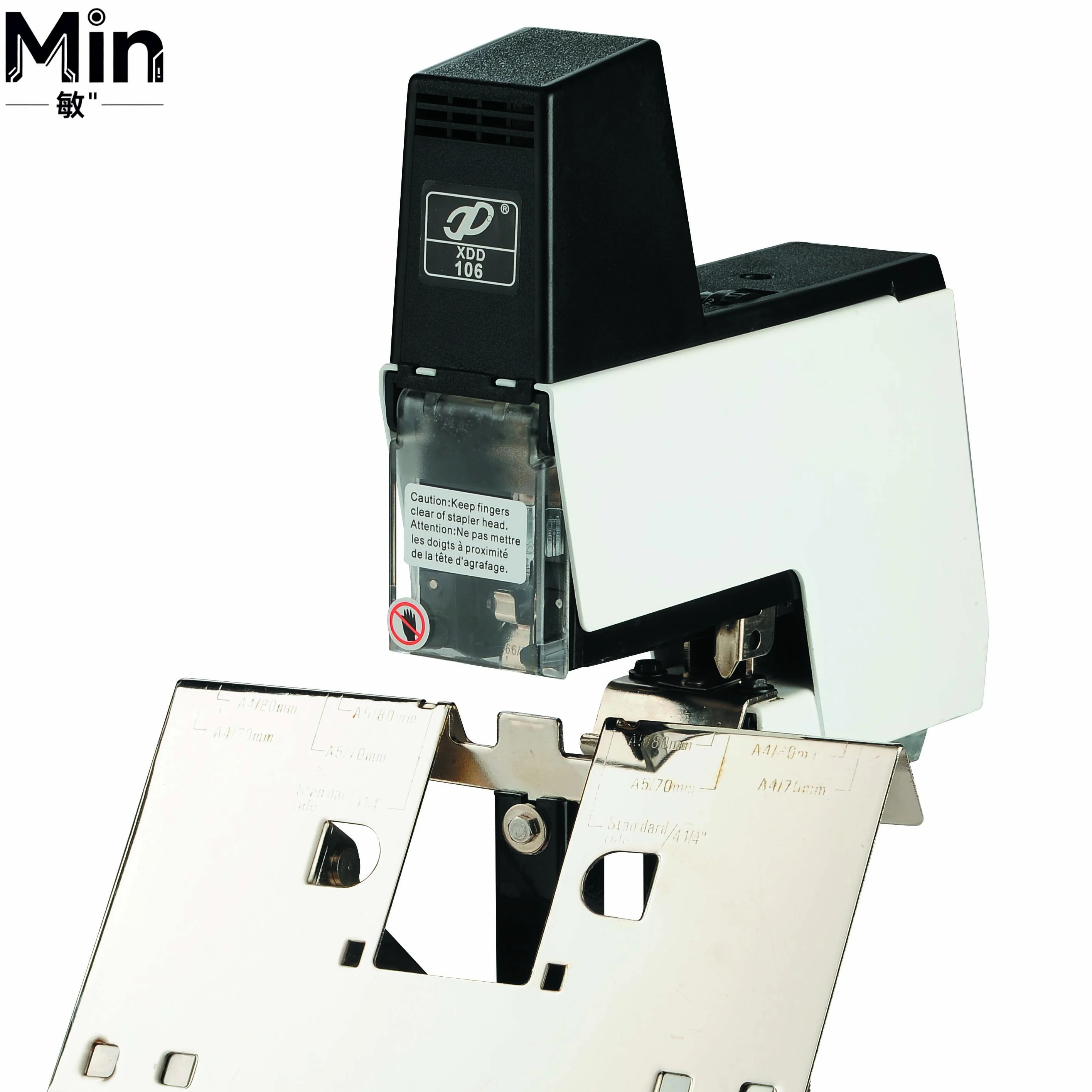 106 Single Head Automatic Book Stapler Machine for Office Printing Shop Paper Binding
