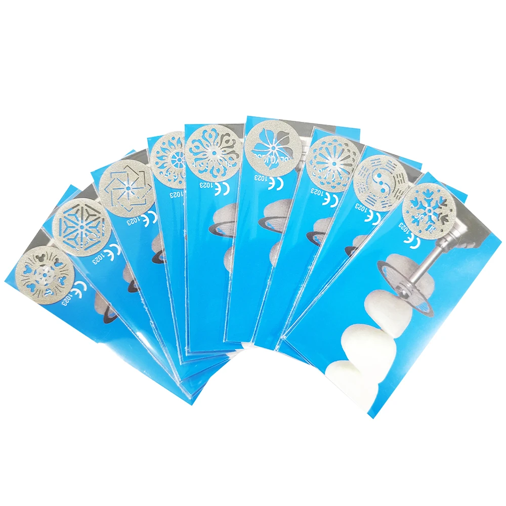 Durable Diamond Cutting Disc for Dental Lab - usage example
