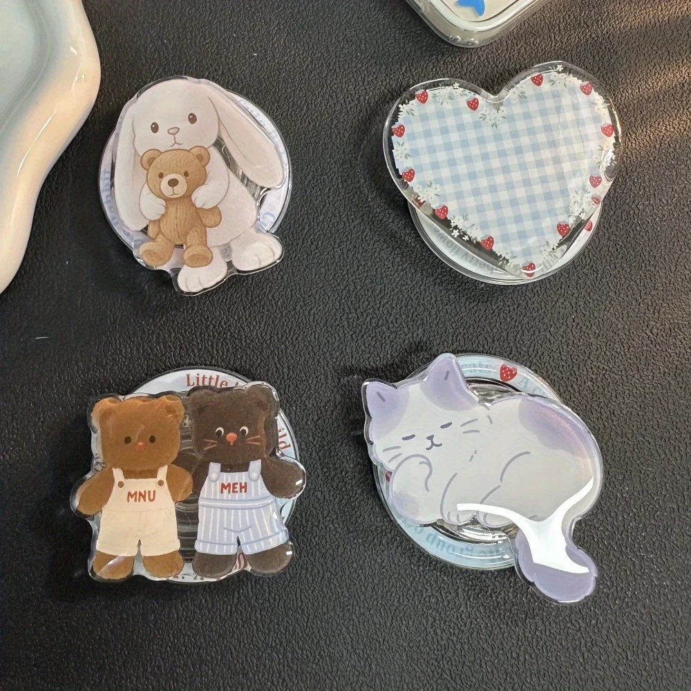 

[Rj] Милый мультяшный магнитный держатель для мобильного телефона, новый сильный адсорбционный настольный драматический чекан, ленивый артефакт, магнитная присоска