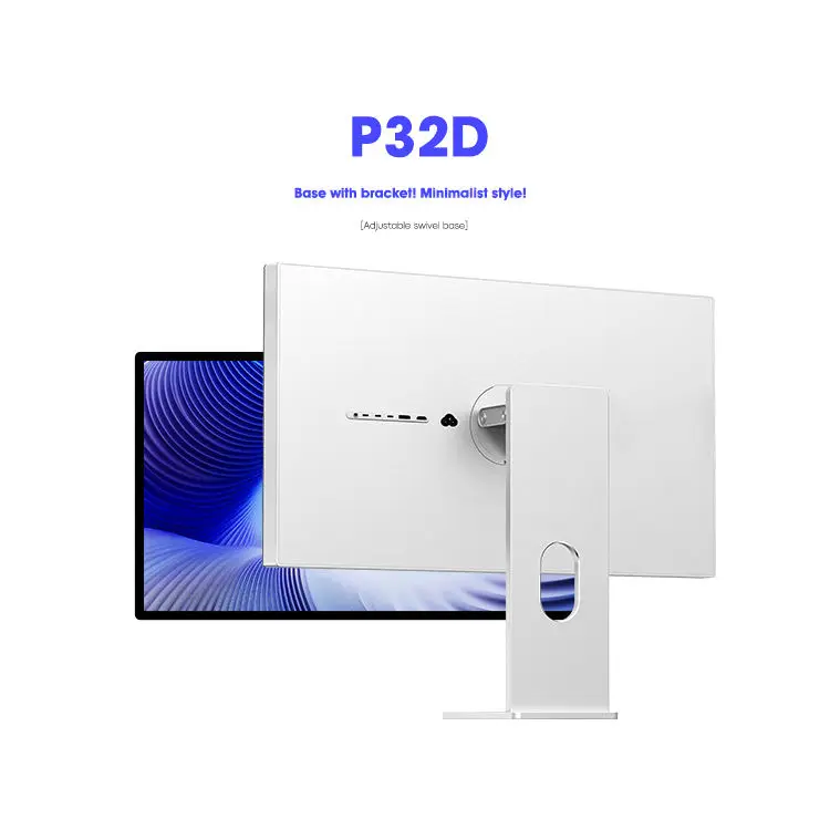 Kuycon P32D CASUAL MODE 32 INCH Display 3284*2160 4K Resolution 60HZ Refresh LCD Monitors Gaming PC Desktop SCREEN