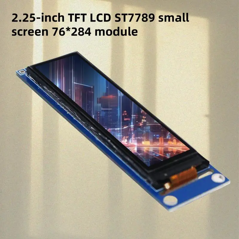1pcs 새로운 2.25 인치 TFT LCD ST7789 소형 FDF 화면 76*284 모듈 LCD 풀 뷰 SPI 컬러 스크린