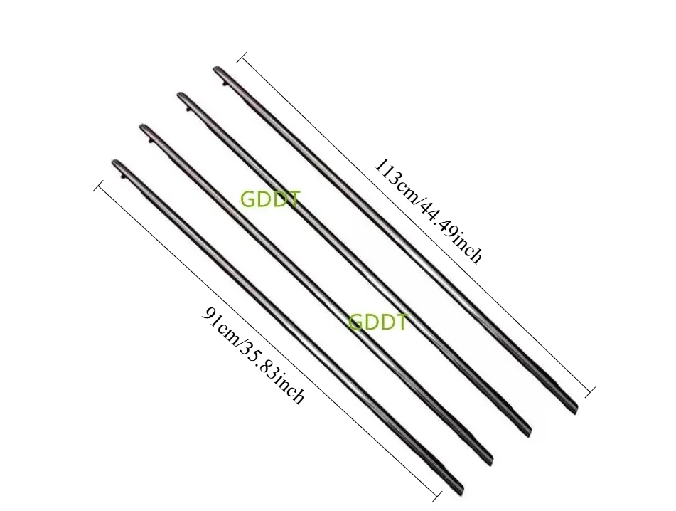 4 Pieces 1 Set Chrome Outside Moulding Belt Line Seal for Subaru Forester 2013-2018 61280SG031
