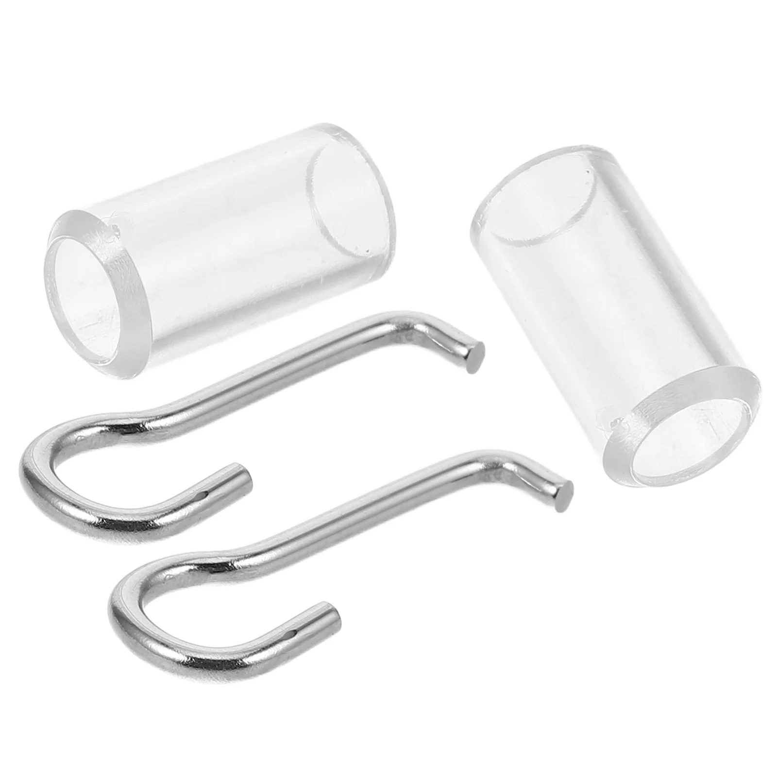 Curtain Hooks for Drapes Head Blinds Repair Kit Wand Wire Sleeve Collar Suite Tilt Mechanism Replacement Transparent