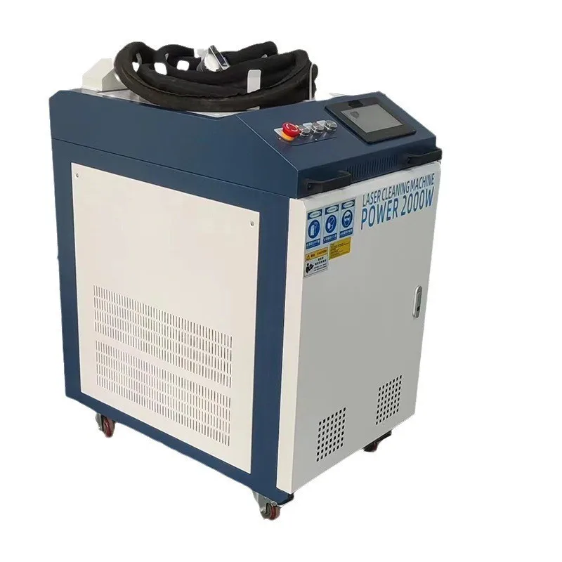 Machine de nettoyage au laser à fibre pulsée JPT MAX 300W révolutionnaire avec fonction automatique pour la restauration multi-matériaux