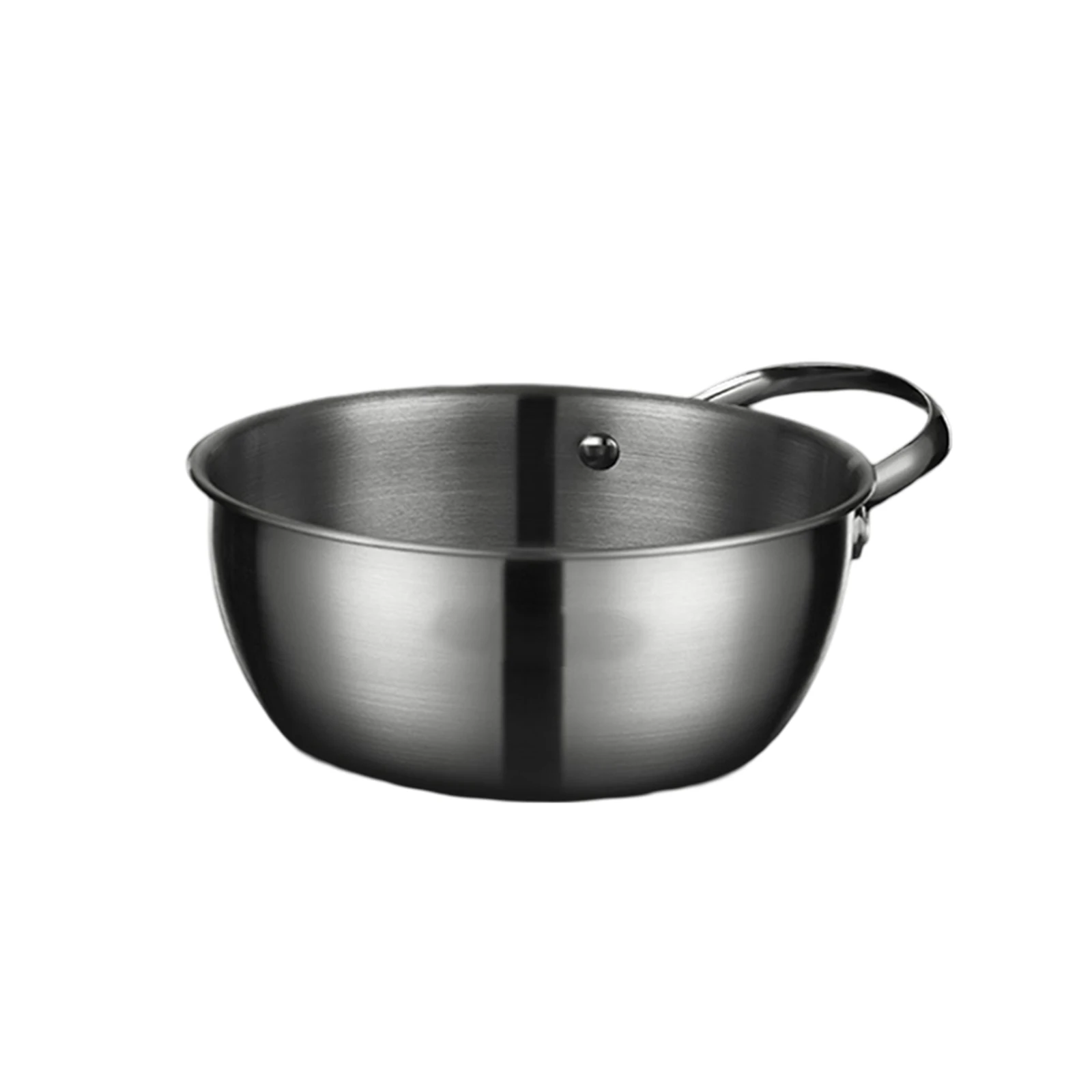 Induction Cooker Compatible Food Storage Organizer Mixing Bowls Elegant Wire Drawing Design Elegant Wire Drawing Design