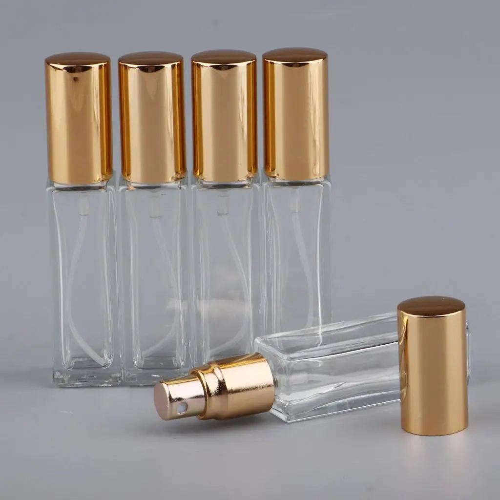 2-6pack 5x 8ml Refillable Perfume Atomizer Empty Spray Bottle