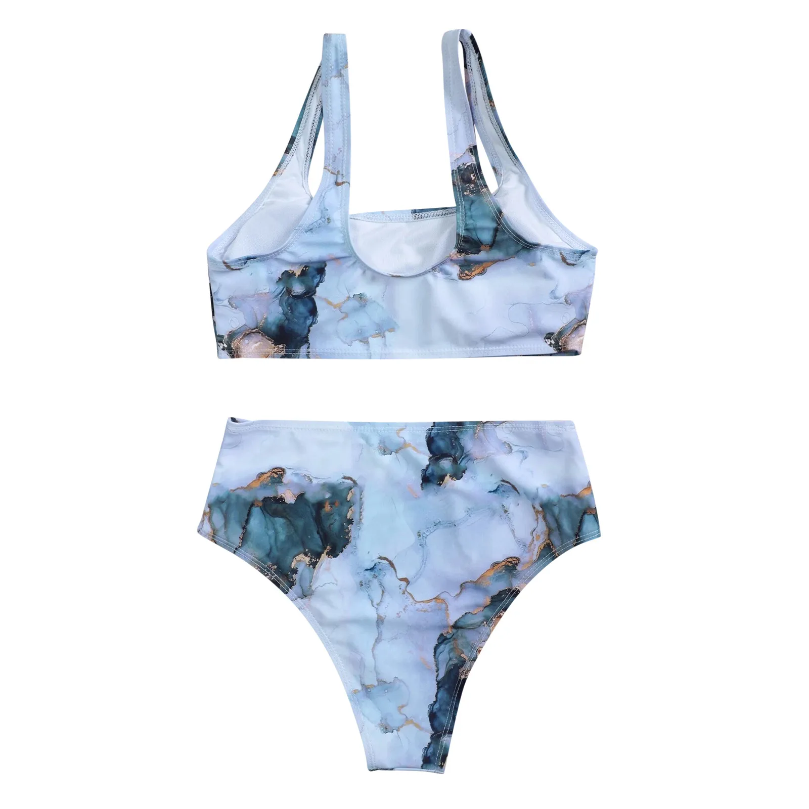 Women Striped Push Up High Cut Hight Waist Bikini Set Two Piece Swimsuit Bikini Sexys Atrevidos Conjunto Mujer Слитные купальни