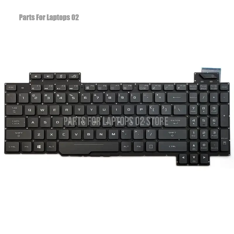 PP New Laptop Keyboard for Asus ROG Strix GL503 GL503V GL503VD GL503VD-DB71 GL503VD-DB74 GL503VM GL503VS Series US Backlit