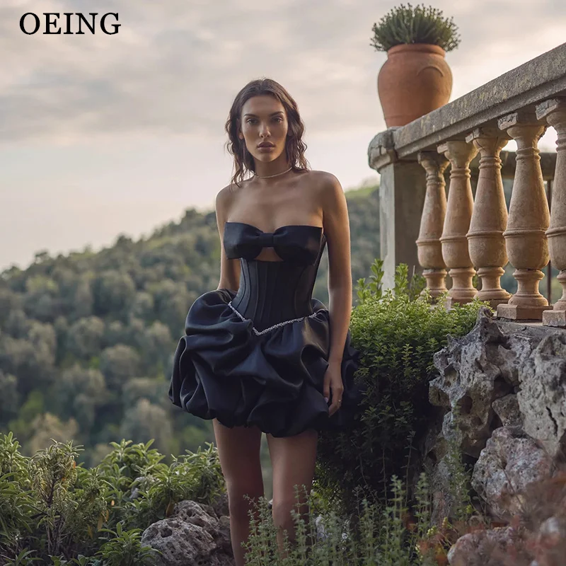 oeing-vestido-de-fiesta-negro-mini-sencillo-con-lazo-escote-sin-tirantes-volantes-y-burbujas-vestido-de-coctel-con-cuentas-2026-personalizado