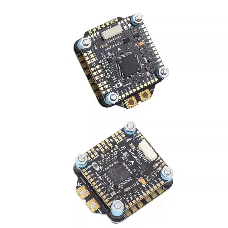 JHEMCU F722 Flight Controller 45A 55A 4‑in‑1 ESC FPV F7 Stack 3‑8S Lipo RC Drone Crossing Machine Fly Tower
