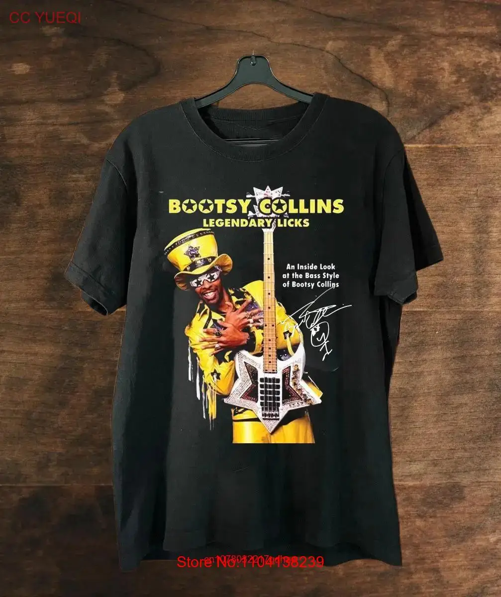 Rare Bootsy Collins For Fan S to 5xl T shirt GC1842 long or short sleeves