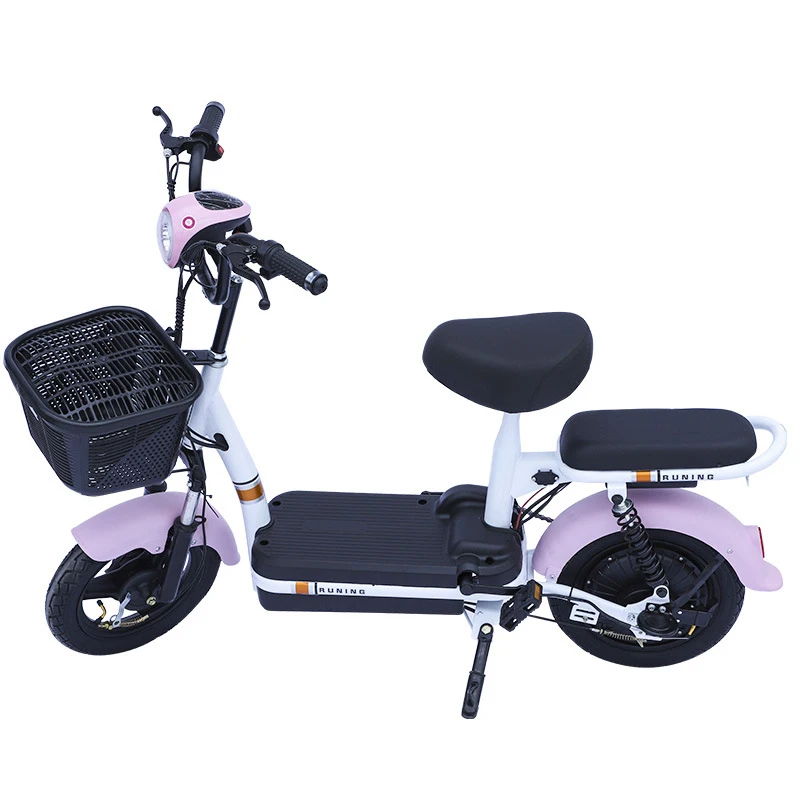 

PAIGE 48V Vintage Motorcycle Style Electric Bike, Retro City Ebike for Adults