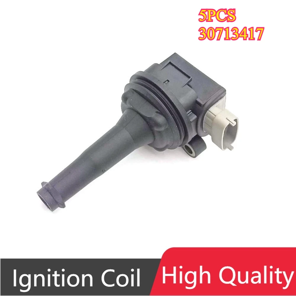 

5Pcs 30713417 86778370 UF517 1371601 0221604010 Ignition Coils For VOLVO S40 S60 S80 V40 V50 V60 V70 C30 C70 XC60 XC70 2.4 2.5