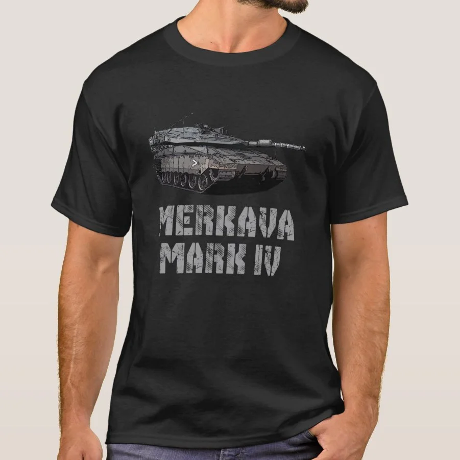 Israel Defense Forces Merkava Mark IV Main Battle Tanks T Shirt New 100% Cotton Short Sleeve O-Neck T-shirt Casual Mens Top