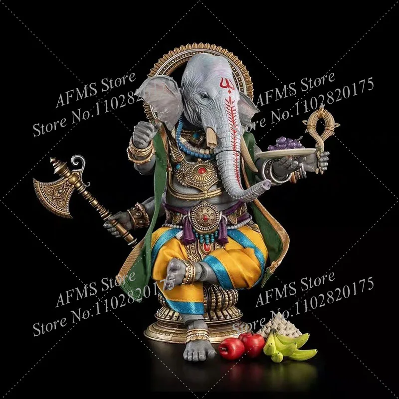 Os Quatro Cavaleiros Escala 1/12 Figura Colecionável Figura Mitológica Indiana Ganesa Deus Da Sabedoria Riqueza Figura de Ação Soldado