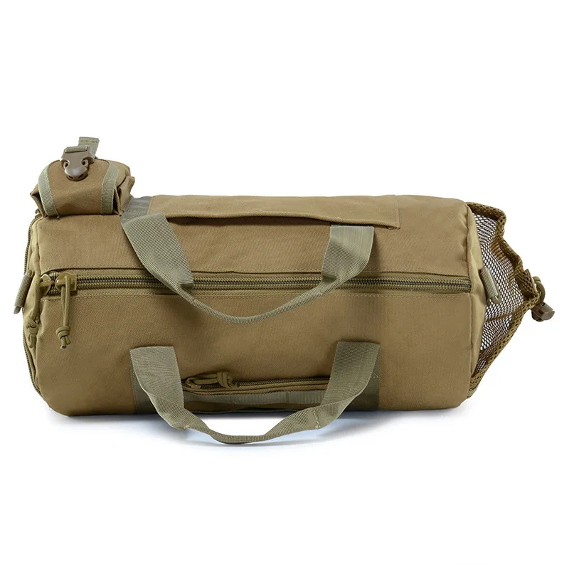 Mochila de Barril Militar para Homens, Molle Tático, Bolsa de Ombro, Outdoor, Mochila Tática Camo, Camping, Messenger Bags