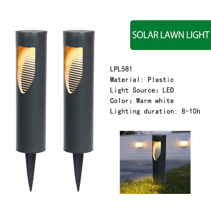 JEEYEE Garden Outdoor Solar Lamp IP65 Waterproof LED Pathway Lights Garden Decoration Lawn Lamp outdoor LED Solar Lawn Lightings