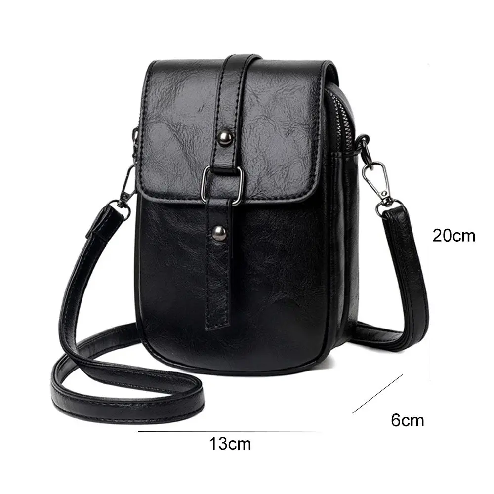 Mini Fashion Trendy Crossbody Bags Luxury Women Girls Small Leather Handbags Shoulder Pouch Mini Purse Handle Bags