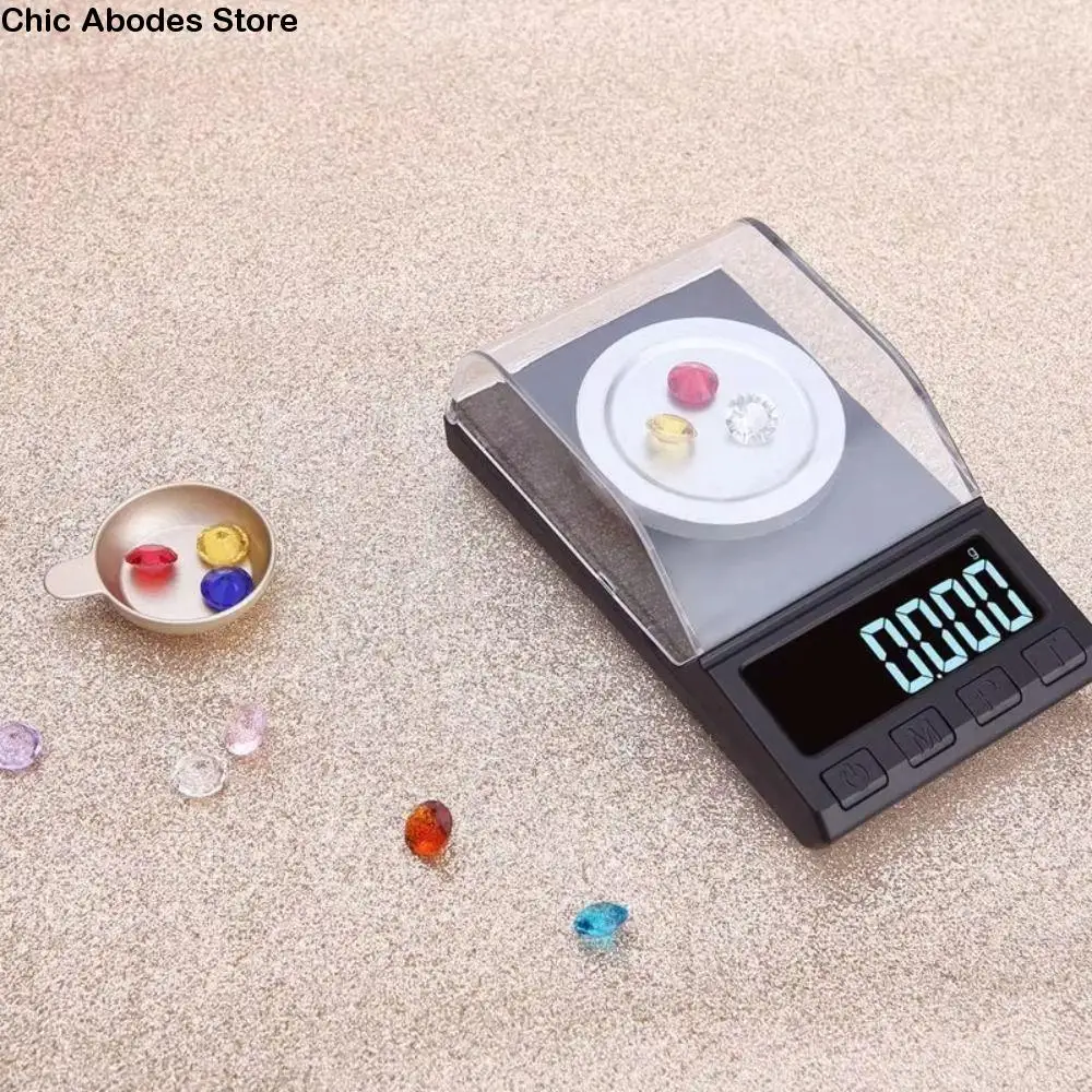 

200g/100g/50g/20g/10g 0.001g Precision Digital Scale High Precision Portable Electronic Balance Scale Dustproof Durable