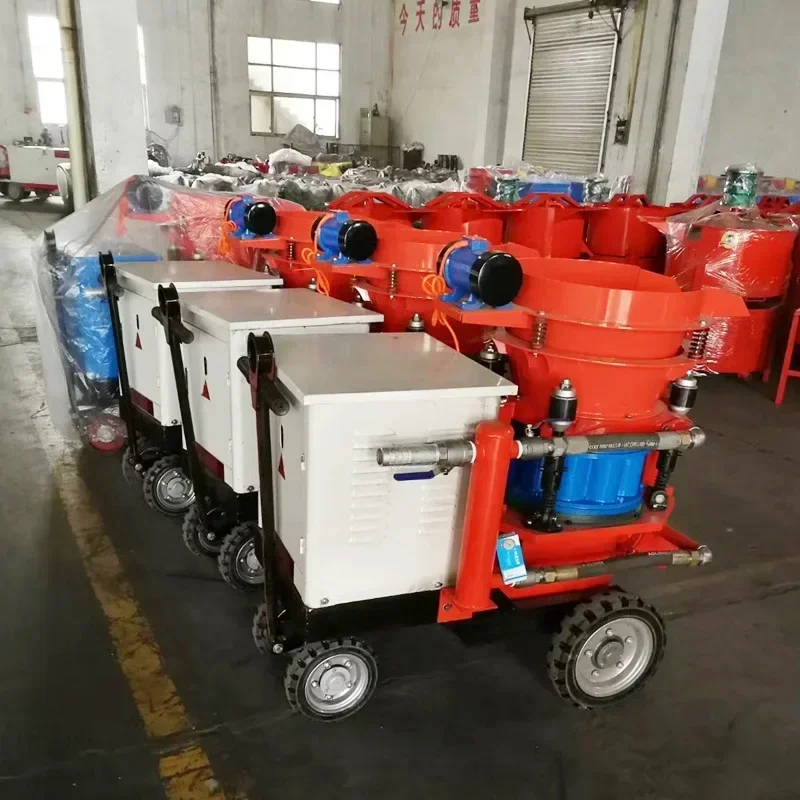 

to PZ-5/6/7 Concrete Spraying Machine for Slope Protection Dry Wet Mining Tunnel Anchor Machine Explosion-Proof Construction