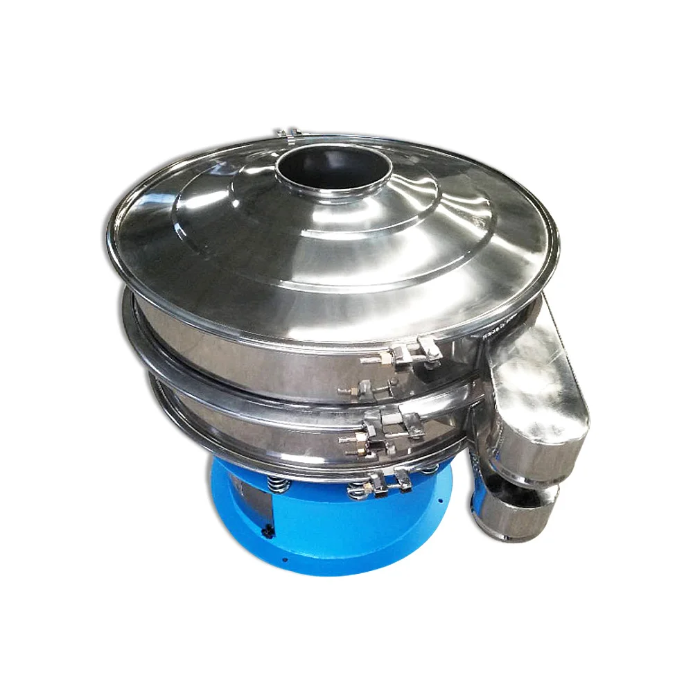 شاشة تهتز دوارة مستديرة منخل الدقيق | آلة غربال المسحوق والحبيبات عالية الدقة للأغذية والصناعة الكيميائية #1