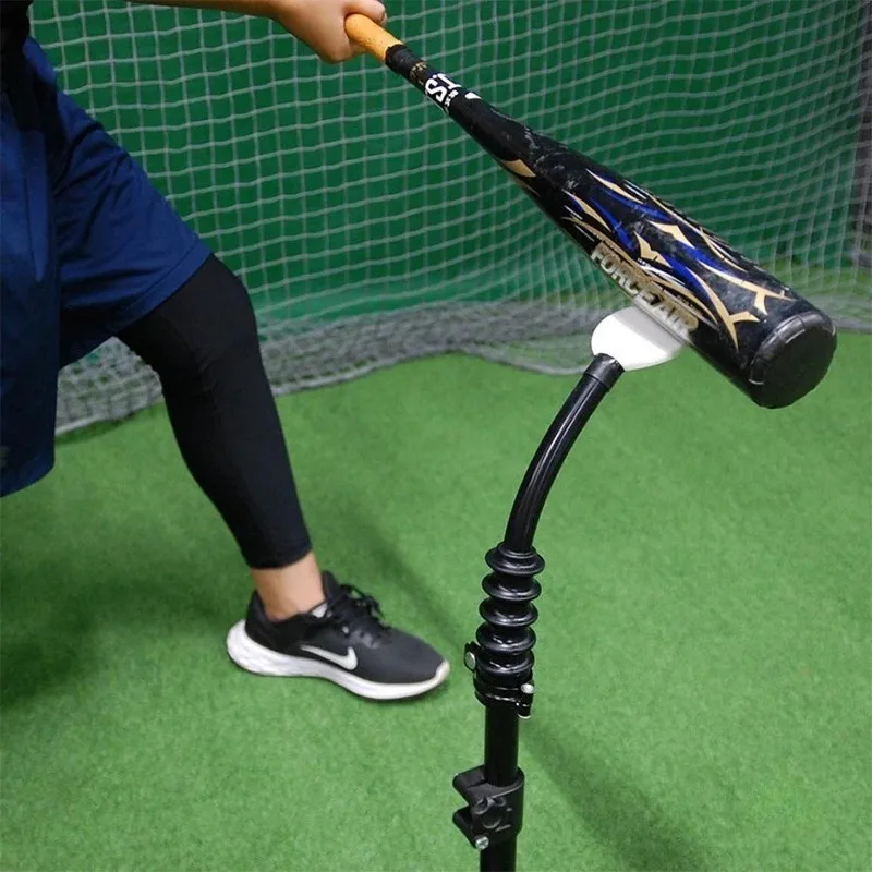 Teen Indoor Baseball Batting Tee, Ball-retrieval-free Labor-saving, Single Training T-base Bracket Stand Accessory