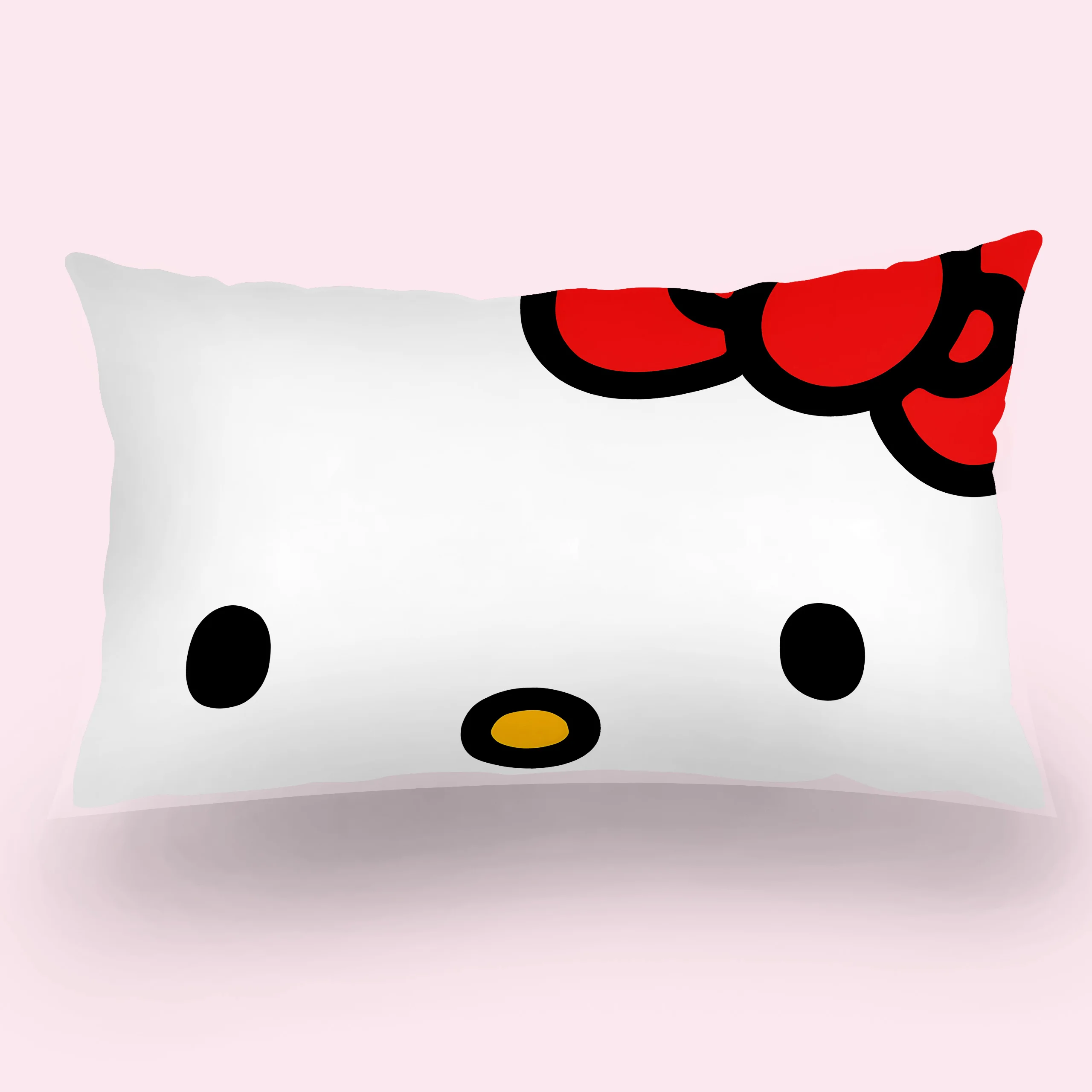 Cartoon Cute Hellokitty Double-sided Printing Rectangle Pillow Case Bedside Pillowcase Sofa Cushion Cover Room Home Decoration