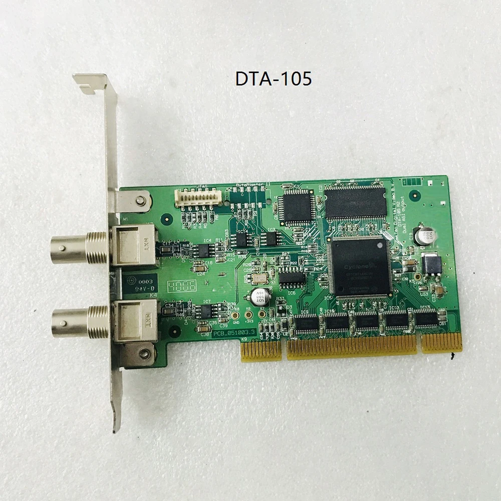 

For DekTec R2 Dual-Channel ASI Output DVB Digital Code Stream Playing Card DTA-105