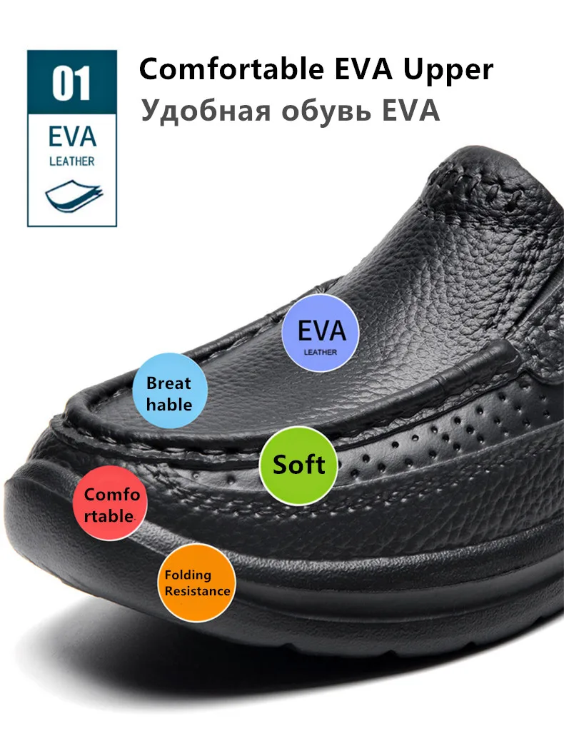 Sommer Männer Chef Schuhe Anti Slip und Öl Beweis Männer der Arbeit Schuhe EVA Faul Hausschuhe Casual Trendy Slipper Mode garten Schuhe – Detail 5