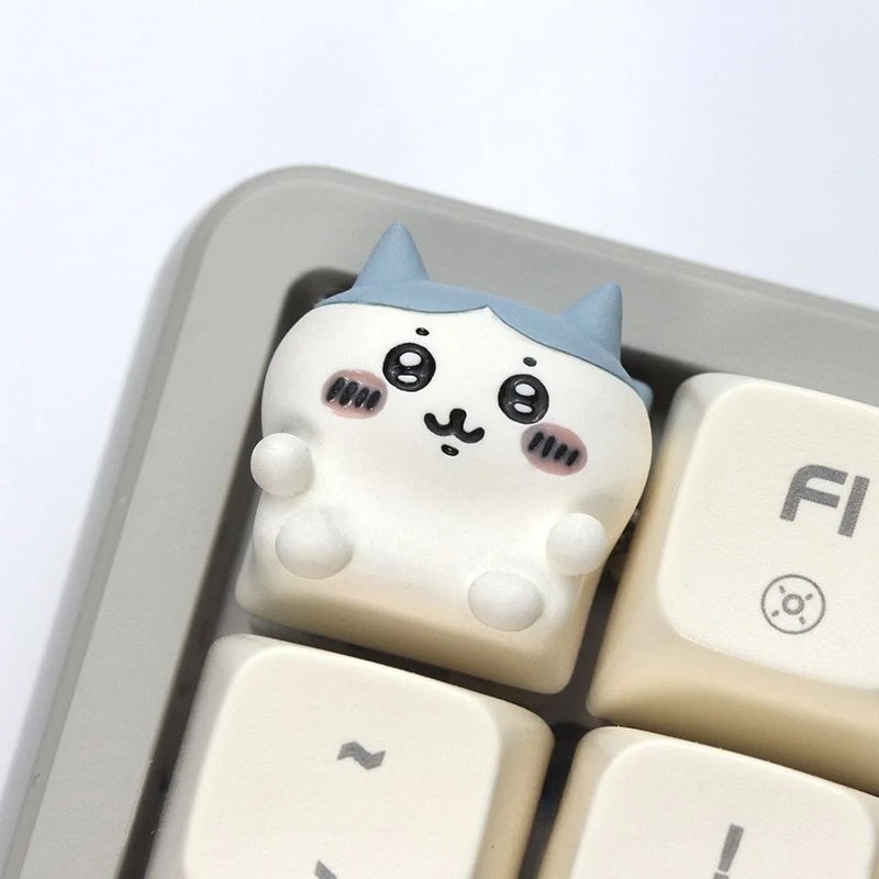 Cartoon Cartoon Kawaii New Suitable for Mechanical Keyboard Keycaps Delicate Craft Fine Workmanship Feel Comfortable Good Looks Chiikawa - Aliexpress Deal