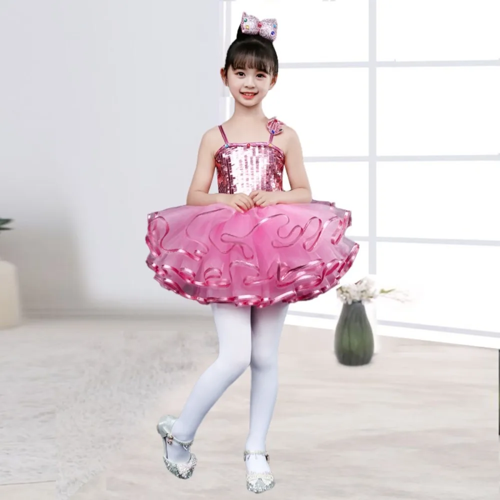أزياء المسرح حفلة الجنية الأميرة ملابس الأطفال ملابس الاطفال أنيقة عادية توتو فستان الباليه الفتيات فساتين ملابس الرقص