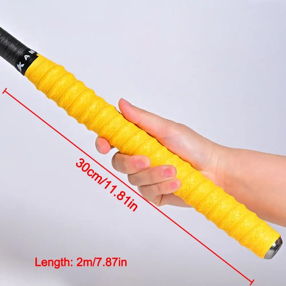 2M Anti-Rutsch-Angelruten-Schweißband, elastischer, schweißabsorbierender Angelruten-Gürtel, verlängerter Griffwickelgürtel – Detail 1