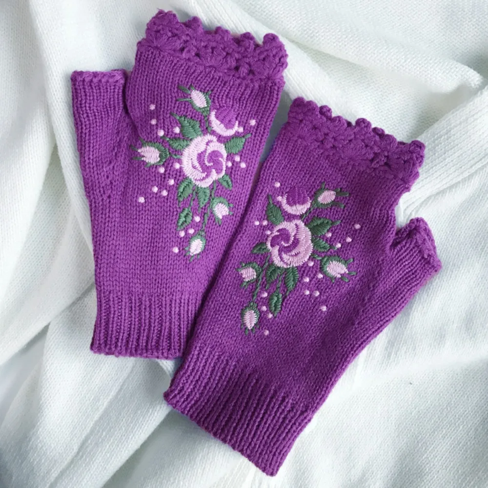 luvas-de-la-vintage-bordadas-com-flores-e-abelhas-sem-dedos-grossas-a-prova-de-vento-para-inverno-e-outono