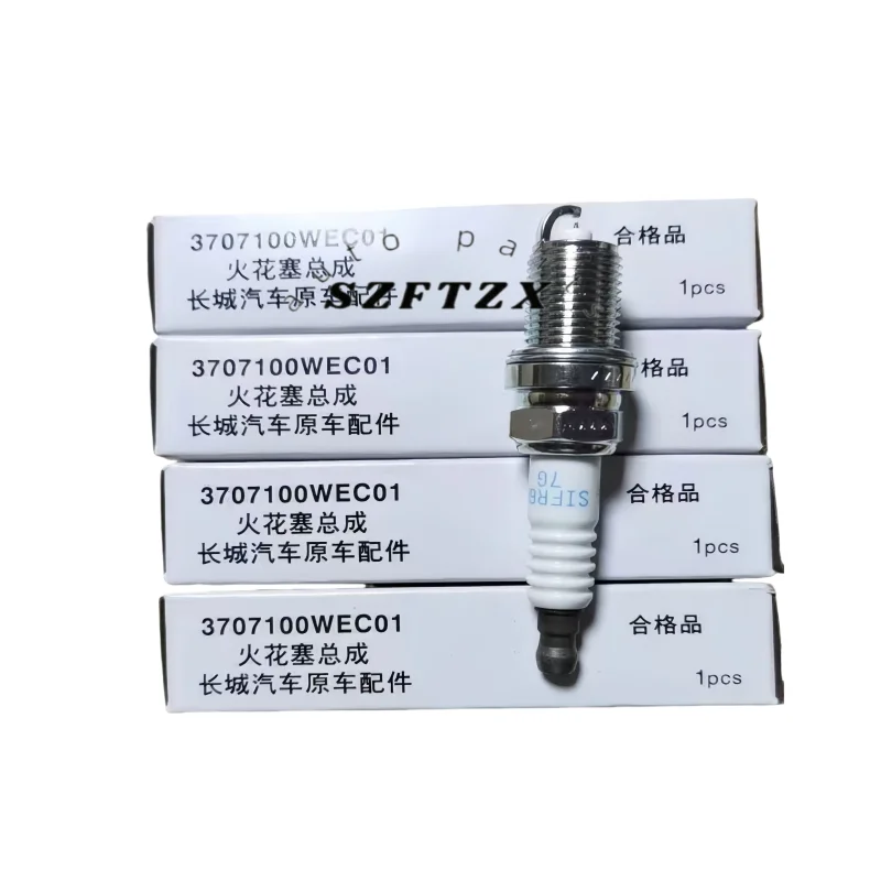 

High Quality Spark Plug 3707100WEC01 Iridium Spark Plug 4Pcs for Great Wall Haval H6 and more