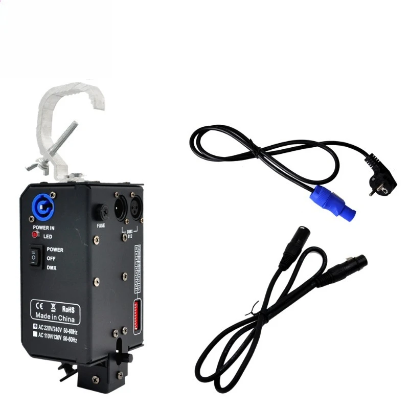 Curtain Drop Machine with Hooks - Manual/Electric Control Release System for Theater Velour/Blackout Stage Curtains