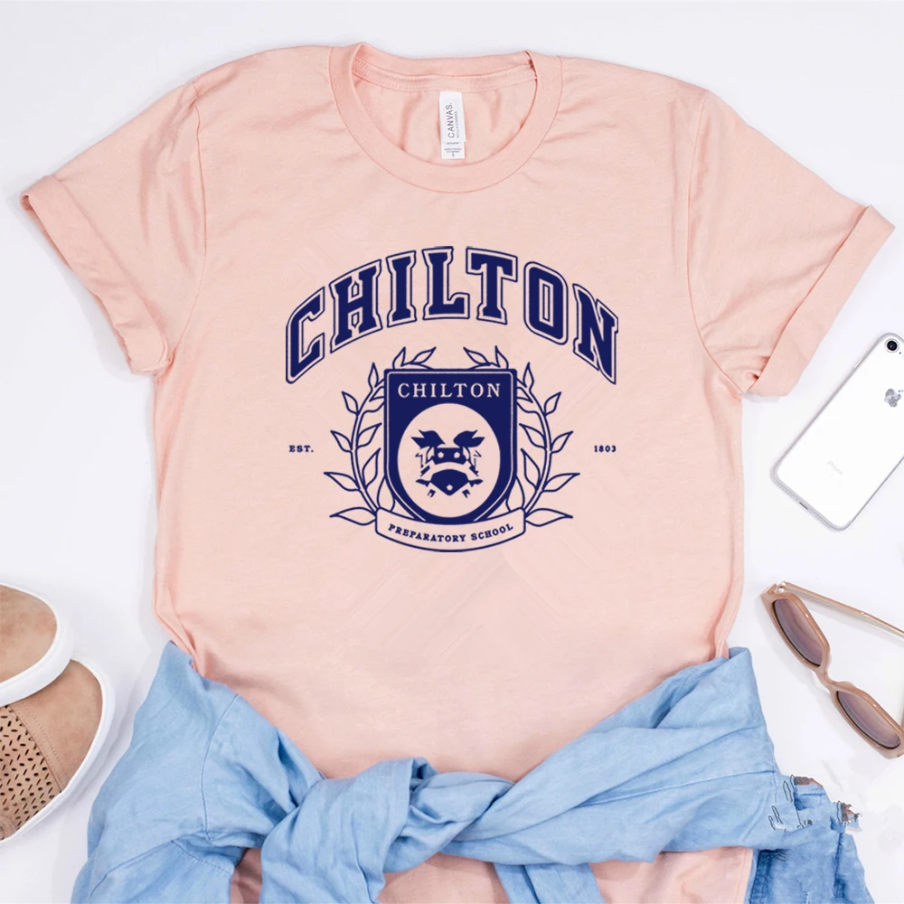 Gilmore Girls T-shirt Chilton School Chilton Est 1803 Shirt G Girls Rory Chilton Alumni Tees Short Sleeve Tv Shirts Fans Merch