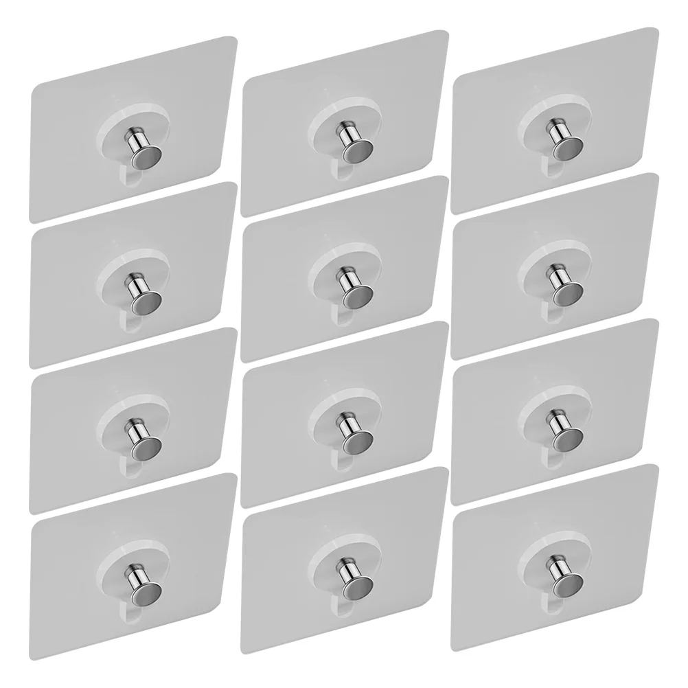 

20 Pcs Invisible Nail-free Photo Frame Hooks Picture Hanging Heavy Duty Pvc Hat