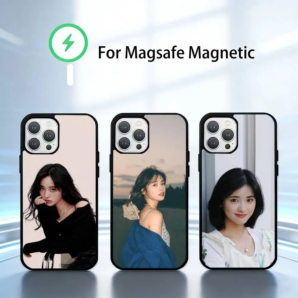 

S-Shen Yue Phone Case For iPhone 14,16,15,13,17,12,Plus,Pro,Max Magnetic For Magsafe Frosted Cover
