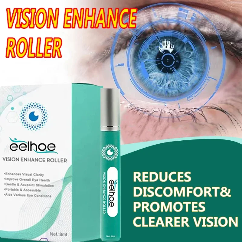 Vision Enhance Roller Promote Clearer Eyesight Relax Discomfort Eyes Relieve Fatigue Dry Eyes Health Eye Care