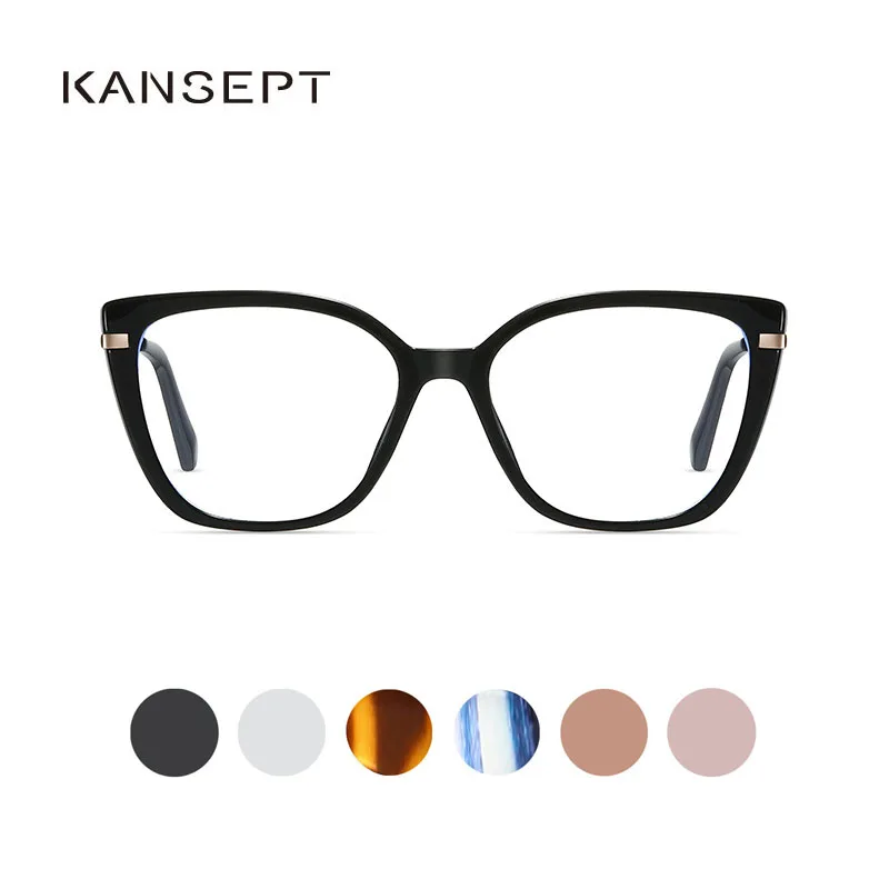 

KANSEPT Eyeglass Frame for Women Reading Glasses Lunettes Myopia Femme Optical Lenses With Recipe Women's Eyepieces Eyewear Men