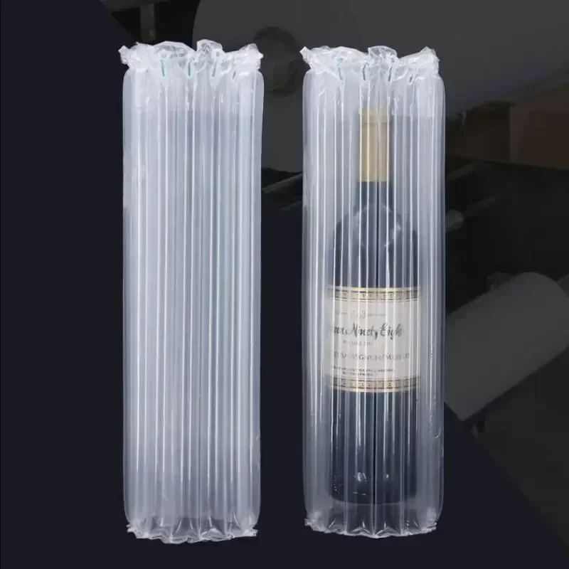 Bubble Column Coiled roll Material Cushioned Shockproof Packaging Bags Protect Fragile Items Logistics Package Inflatable Column