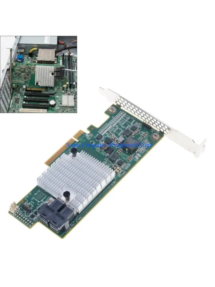 F68C 9300 8I Array Card LSI SAS3.0 3008 Chip Storage Controller For RAID0 1 10 Mode