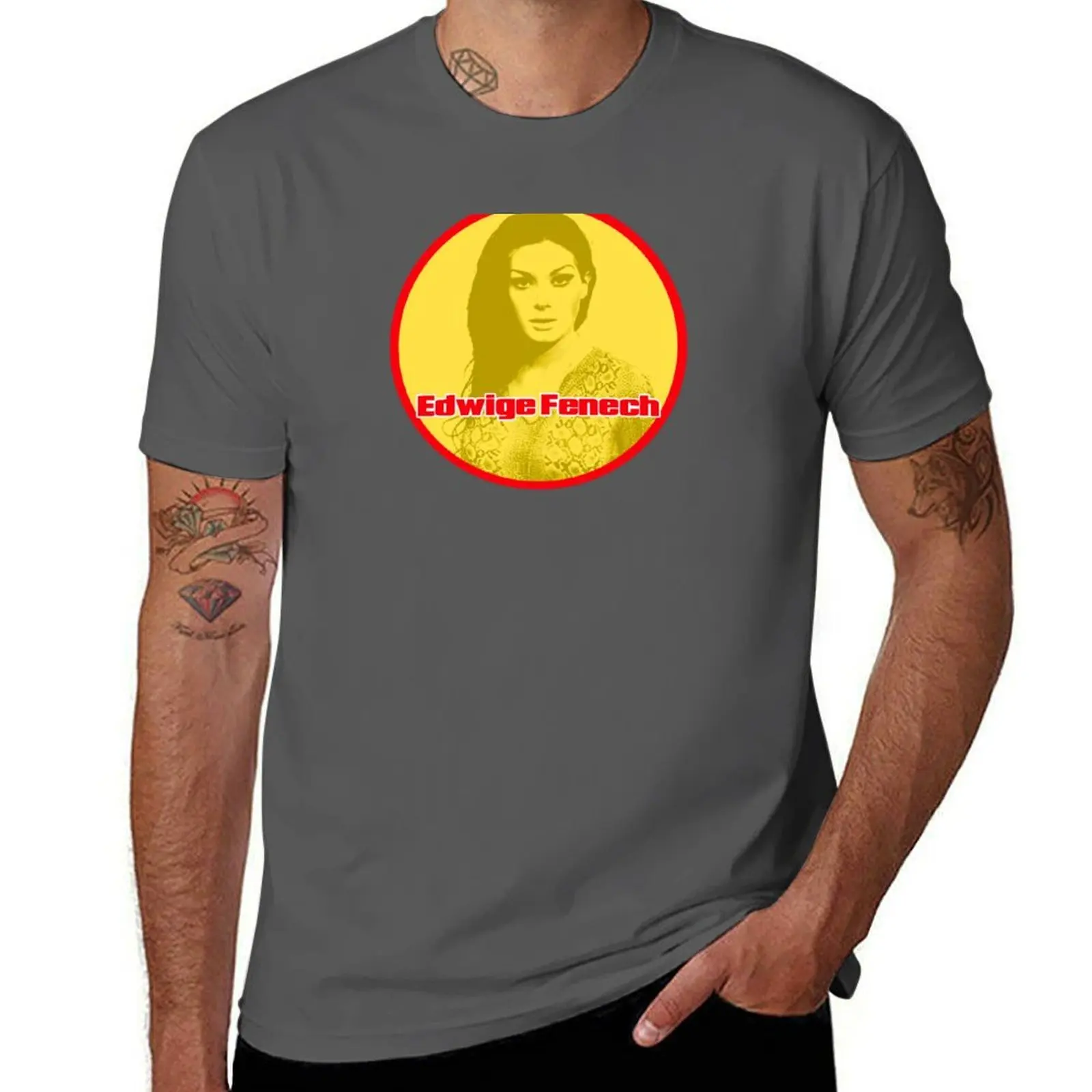

Edwige Fenech - Queen of the Giallo T-Shirt Holiday Casual Short Sleeve Top