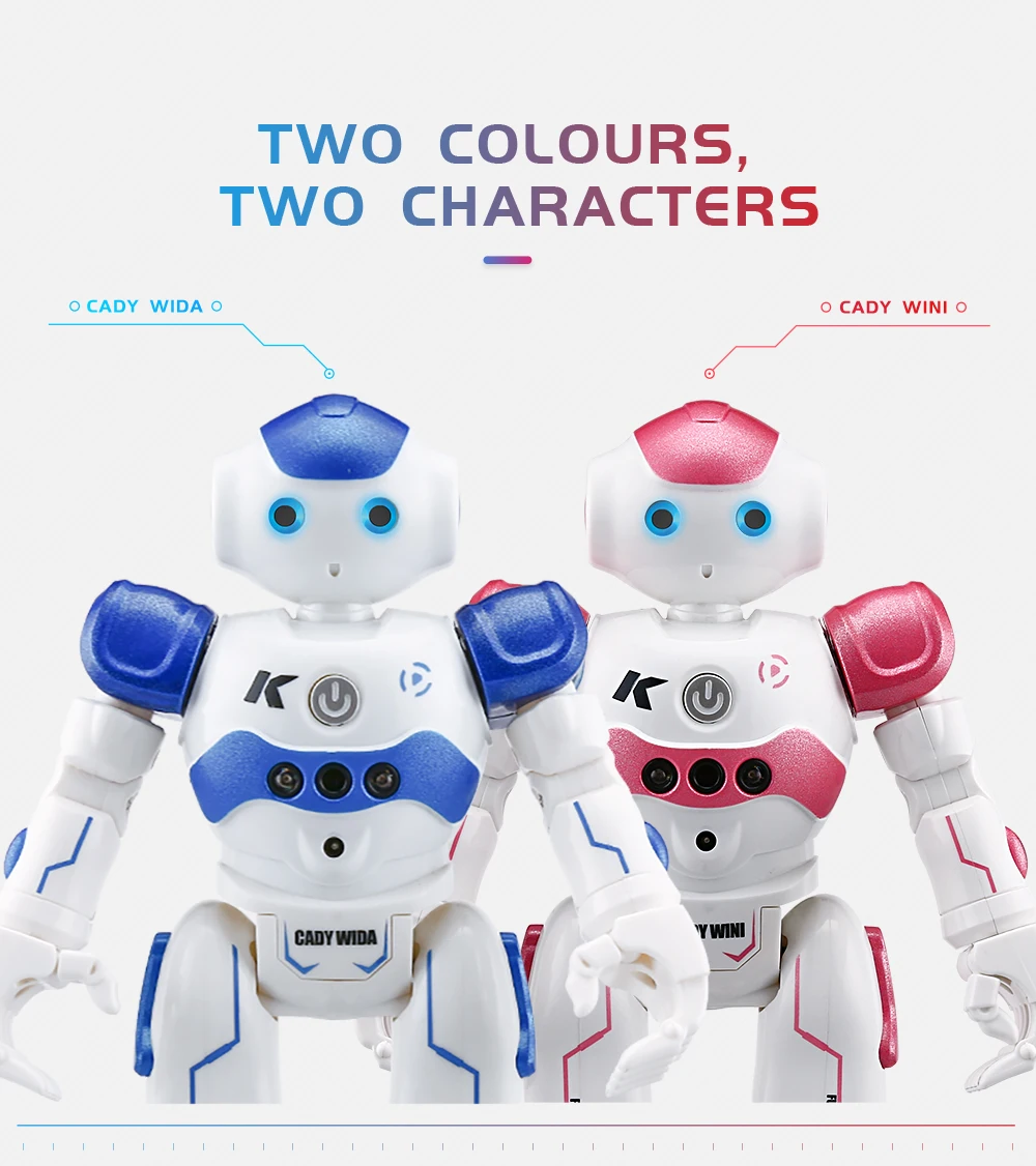 JJRC R40 R2 RC Robot IR Gesture Remote Control Robots Kids Toy Intelligent Vector Smart Robotica Dancing Robo for Children