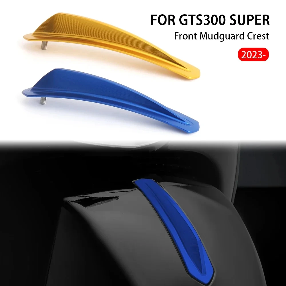 

New For Vespa GTS 300 SUPER GTS300 gts300 2023 2024 Motorcycle Scooter Front Mudguard Trim Aluminum Beak Decorative Cover